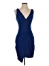 Guess Solid Blue Cocktail Dress Size 0 - photo 1