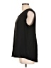 Pleione 100% Polyester Black Sleeveless Top Size L - photo 5