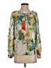 Leifsdottir 100% Silk Ivory 3/4 Sleeve Silk Top Size 0 - photo 1