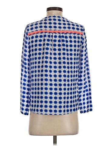 Vineyard Vines 3/4 Sleeve Silk Top (view 2)