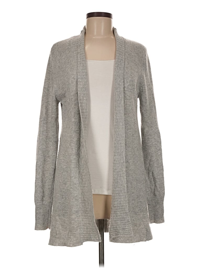 Pre-owned Doe & Rae Cardigan Sweater In Gray