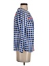 Vineyard Vines 100% Silk Blue 3/4 Sleeve Silk Top Size XXS - photo 4