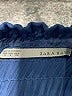 Zara Basic Blue Short Sleeve Blouse Size M - photo 7