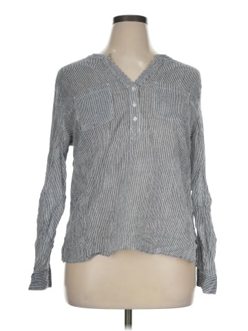 Carve Designs Long Sleeve Blouse (view 1)
