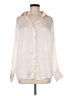 Millibon 100% Polyester Ivory Long Sleeve Blouse Size M - photo 1