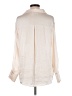 Millibon 100% Polyester Ivory Long Sleeve Blouse Size M - photo 2