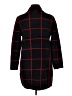 Anne Klein 100% Acrylic Plaid Red Coat Size M - photo 2