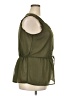 Mossimo Supply Co. 100% Polyester Green Sleeveless Blouse Size XXL - photo 4