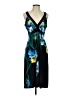 T Tahari Tropical Black Cocktail Dress Size S - photo 1