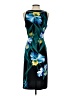 T Tahari Tropical Black Cocktail Dress Size S - photo 2