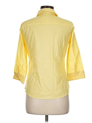 Foxcroft 3/4 Sleeve Button-Down Shirt (view 2)