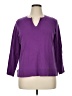 J.Jill Purple Pullover Sweater Size XL Petite - photo 1