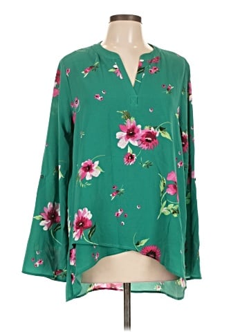 Gibson Long Sleeve Blouse (view 1)
