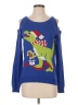 Tipsy Elves Graphic Blue Sweater Vest Size XS - photo 1