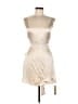 Reformation 100% Silk Ivory Tan Cocktail Dress Size 10 - photo 1