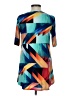 Venini Teal Short Sleeve Blouse Size S - photo 2