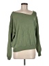 Line & Dot Green Long Sleeve Top Size M - photo 1