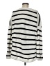 Nordstrom Stripes Ivory Pullover Sweater Size M - photo 2
