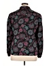Pykettes 100% Polyester Paisley Black Long Sleeve Blouse Size 14 - photo 2