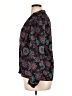 Pykettes 100% Polyester Paisley Black Long Sleeve Blouse Size 14 - photo 5