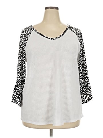 chic soul (chicsoul.com) 3/4 Sleeve T-Shirt (view 1)
