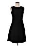 Theory Solid Black Cocktail Dress Size 6 - photo 1
