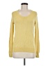 Moda International Solid Yellow Silk Pullover Sweater Size M - photo 1