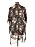 Peppermint 100% Polyester Black Kimono Size L - photo 2