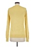 Moda International Solid Yellow Silk Pullover Sweater Size M - photo 2