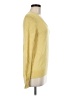 Moda International Solid Yellow Silk Pullover Sweater Size M - photo 4
