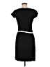 Tocca Solid Black Casual Dress Size 6 - photo 2