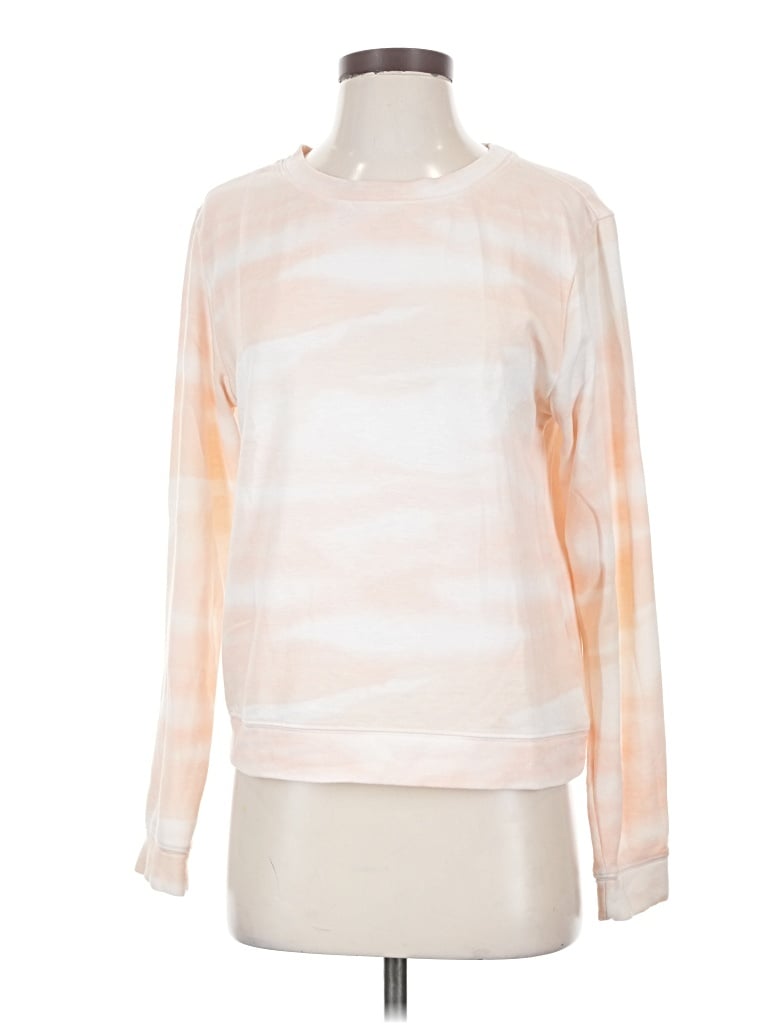 Pre-owned Rachel Parcell Sweatshirt In White