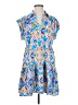 Umgee 100% Polyester Paisley Blue Casual Dress Size S - photo 1