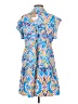 Umgee 100% Polyester Paisley Blue Casual Dress Size S - photo 2