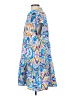 Umgee 100% Polyester Paisley Blue Casual Dress Size S - photo 5