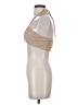 White Fox 100% Polyester Tan Halter Top Size XS - photo 5