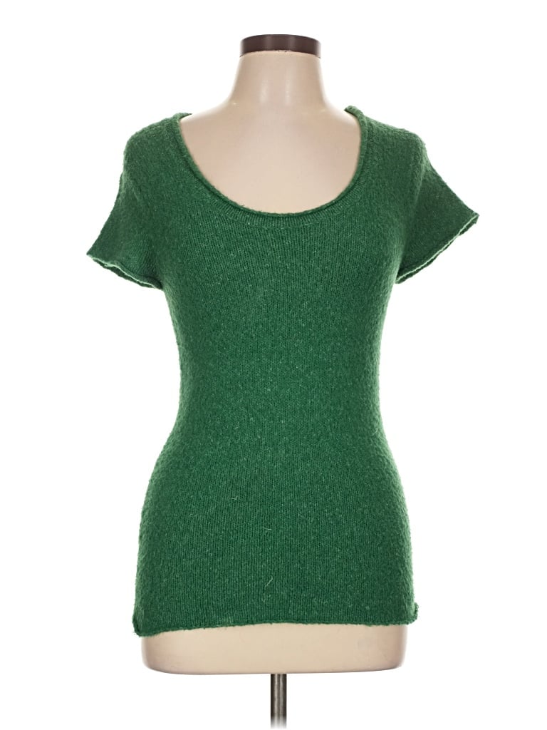 Pre-owned Bcbgmaxazria Sweater Vest In Green