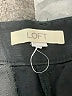 Ann Taylor LOFT Solid Black Cargo Shorts Size 14 - photo 3