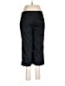Merona Solid Black Casual Pants Size 8 - photo 2