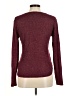 Socialite Tweed Burgundy Pullover Sweater Size M - photo 2