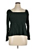 Old Navy 100% Rayon Green Long Sleeve Blouse Size XL - photo 1
