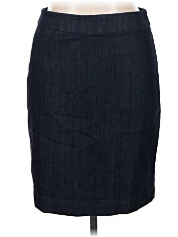 Coldwater Creek Denim Skirt (view 1)
