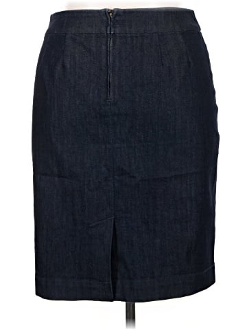 Coldwater Creek Denim Skirt (view 2)
