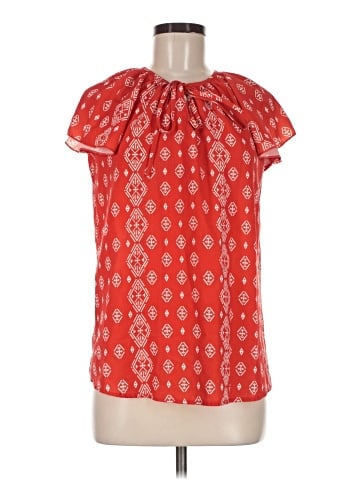 SimpleFun Short Sleeve Blouse (view 1)