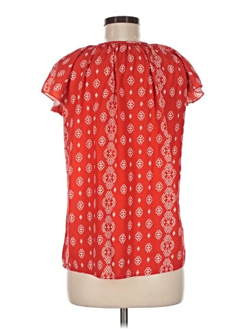 SimpleFun Short Sleeve Blouse (view 2)