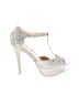 Lauren Lorraine Silver Sandals Size 8 - photo 1