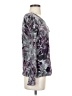 East5th Purple Long Sleeve Blouse Size S - photo 4