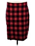 Chaps Plaid Red Casual Skirt Size M (estimated) - photo 1