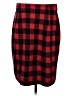 Chaps Plaid Red Casual Skirt Size M (estimated) - photo 2