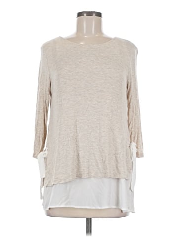 Pebble and Stone 3/4 Sleeve Top (view 1)